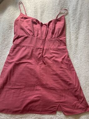 Abercrombie & Fitch Spaghetti-Strap Mini Dress
